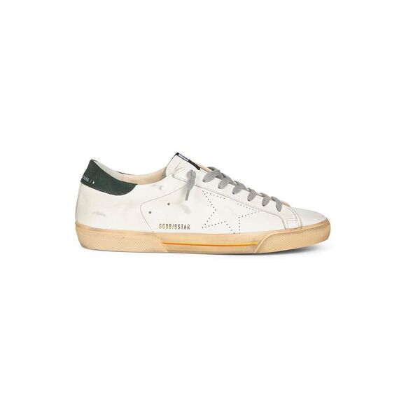 Golden Goose Men White Super-Star Sneakers - Picture 1 of 3
